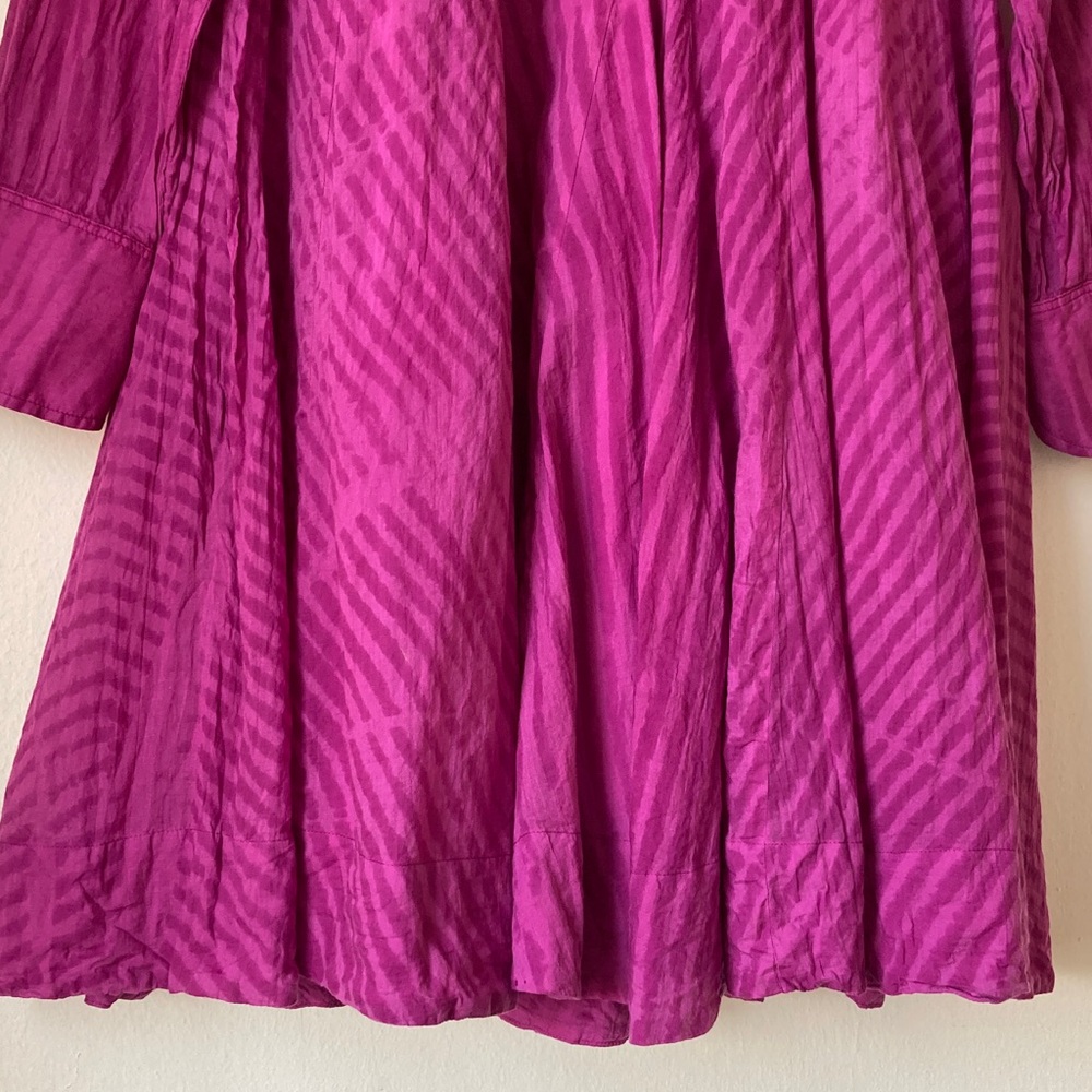 Johnny Was Amanda Bond Donna Flare Mini Dress Fuchsia Pink Size XS/S - Picture 8 of 16